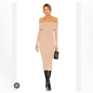 NWT Eloise dress in color sand. Beautiful lightweight sweater dress.
